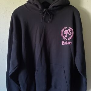 Rue21 Black Hoodie with Pink Accents